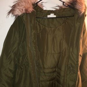 Heavy Duty Green Parka